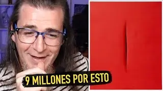 COMPRAN POR 9 MILLONES DE DÓLARES UN CUADRO RAJADO DE LUCIO FONTANA. ¿HAMPARTE?