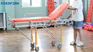 YA-AS02 Foldable Wheeled Ambulance Stretcher