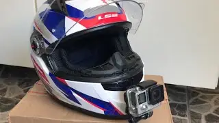 COMO COLOCAR O SUPORTE DA GOPRO NO CAPACETE *ls2 ff358*