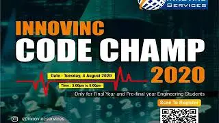 login process for Innovinc Code Champ 2020