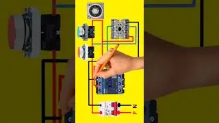 OFF Delay Timer Connection with DOL Starter #viralshorts #ytshorts #tradingshorts #viral