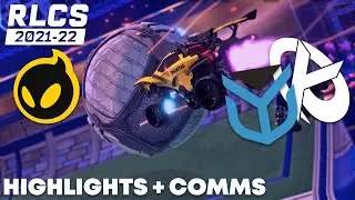 HIGHLIGHTS + COMMS | Dignitas vs Karmine Corp & Williams Resolve | RLCS Winter Split Regional 1 QF