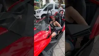 Polaris Slingshot-Open Air Roadster-3 Wheel Motorcycle #slingshot #miami #viral #viralvideo #shorts