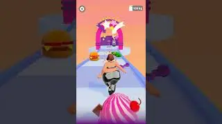 Skinny vs Fat in Body Race Game | shorts 42 #BodyRace
