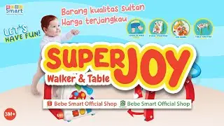 Bebe Smart New Arrival ( Super Joy Walker & Table ) Motions Video