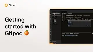 Getting started with Gitpod 🍊