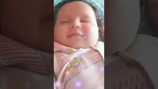 baby smile while sleeping 😴  #shorts #viral