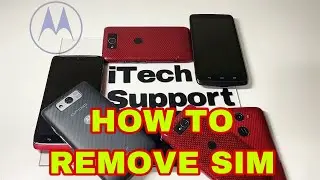 Как извлечь, вставить и заменить SIM-карту в Motorola Droid Razr Mini / Ultra / Max / Turbo