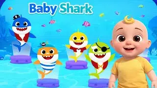 📌 Baby Shark Doo Doo 🦈🎵 | Cute Babies Enjoy Fun Dance 🧸 | Baby Bubbles
