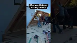 Framing mistakes to watch out for Building Your Own House! #realestate #investing