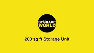 200sqft Self Storage Unit