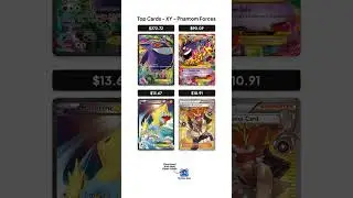 Pok&eacute;mon Top Cards Expansion XY Phantom Forces! Check the value of your cards using MyDex #pokemoncar