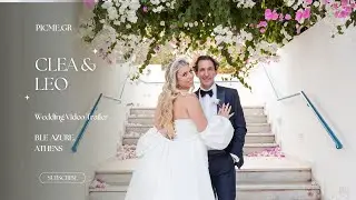 Chic Seaside Reception at Ble Azure | Clea & Leo&rsquo;s Romantic Wedding