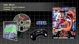 Keisuke Tsukahara - Alien Storm (SEGA MEGADRIVE Full OST ) - 1990
