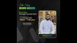 THE STORY BEHIND SUCCESS | Brand New Manager Hafej MD Bayzid Islam | Progressive New 6 digit Earner