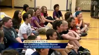 Weather Watch 4 School Visit: Western Beaver High School