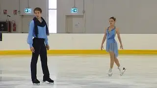 Victoria MANNI/Carlo ROETHLISBERGER (ITA) FD - ロンバルディアトロフィー2025