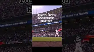 Shohei Ohtani First Postseason Homerun