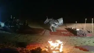 Private dinner with Desert Explorers Tourism L.L.C.  www.desertexplorers.ae