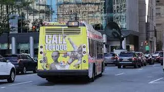 SEPTA Nova Bus #8625 on Route 4 to Fern Rock Transit Center at N 15th St & Market St