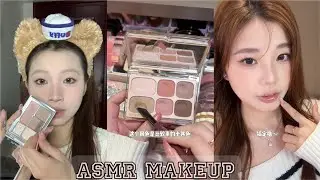 ASMR Makeup & Skincare tutorial 🎀 Satisfying Videos ♡ Aesthetic ✨️