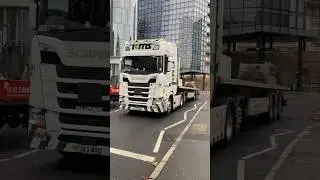 SCANIA SUPER in London #truckspotting #scania #v8 #trucks #lorry #hgv #uk #shorts