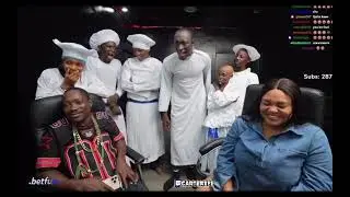 Carter Efe brings a beautiful girl for Dj chicken on livestream 