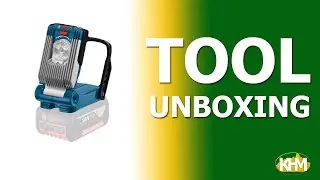 Bosch GLI 18V VariLED Cordless Work Light 420 Lumen  Quick Unboxing