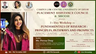 PAC x Shodh: Workshop on &ldquo;Fundamentals of Research: Principles, Pathways and Prospects&rdquo; (Day 1)