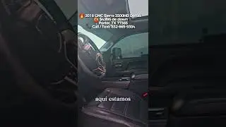 🔥 2018 GMC Sierra 3500HD Denali 🔥 🚛 Crew Cab | 4x4 | Di&eacute;sel 💎 Versi&oacute;n Denali &ndash; potencia y lujo