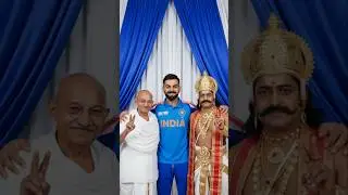 Ravan aur Mahatma Gandhi Prompt | Trending Gemini photo editing with Ravan Gandhi Ji | Gemini