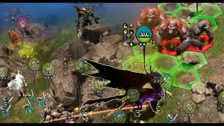 Age of Wonders 4 build - Barbarian crit defense. Dragon Bmag level 14. Lair 2278 vs. 2131.