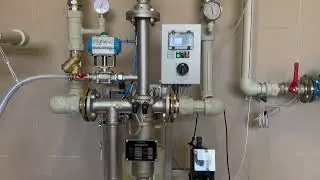 Автоматичен самопромивен филтър OptiFil за сондажна вода в млекопреработвателно предприятие