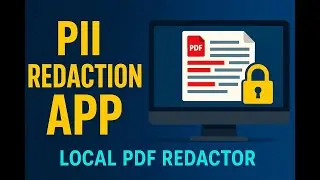 PDF PII Redactor: AI-Powered Privacy Protection Demo | Proof of Concept
