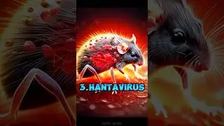 Top 10 Dangerous Viruses in the World 🥵 | #shorts #viral #virus #coronavirus #trending