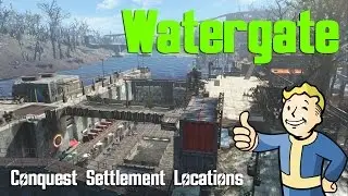 Fallout 4 Conquest Settlement Locations: Watergate