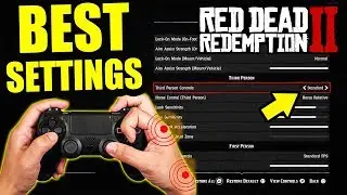 The 5 BEST Red Dead Redemption 2 CONTROLLER SETTINGS! RDR2 Settings For More RESPONSIVE CONTROLS!