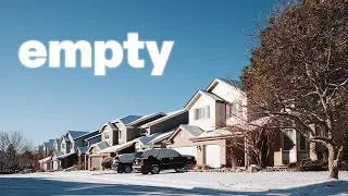 Почему пригороды кажутся такими пустыми