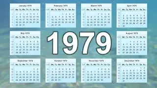 1979 Calendar
