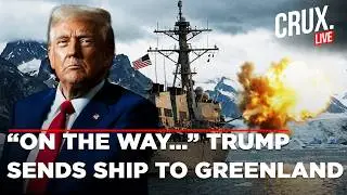 LIVE | Trump 'Spooks' Denmark, Says 'Sending Hospital Ship' to Greenland | White House | US | NATO