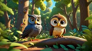 Three Baby Owls Sing A B C | Nursery Rhymes and ABC Songs | Baby Songs for Toddlers