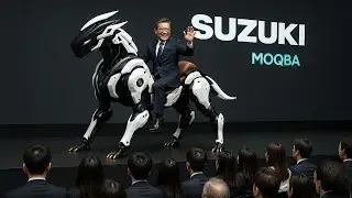Suzuki Unveils New 3000$ Transport Robot Dog Revolutionizing City Travel!