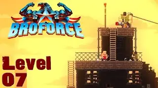 Broforce Gameplay Walkthrough Part 7 | Nintendo Switch | 4K HDR (No Commentary Gaming)