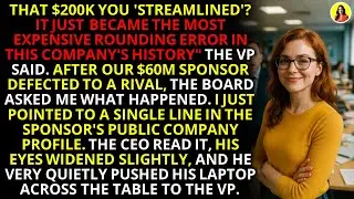 My VP Cut My $200K Budget – So I Let Him Lose a $60M Sponsor 💼 | #CorporateRevenge