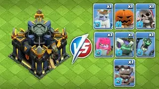 Halloween Troops vs. Town Hall 17! Clash of Clans Attack Strategy #COC