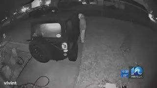 Car break-in caught on camera, Portsmouth woman warns community