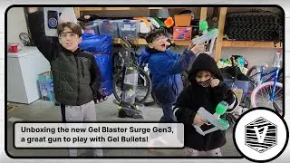 Unboxing the new Gel Blaster Surge Gen3, a great gun to play with Gel Bullets!