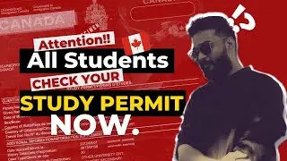 How to Amend Study Permit 🇨🇦 | Things to check in Study Permit