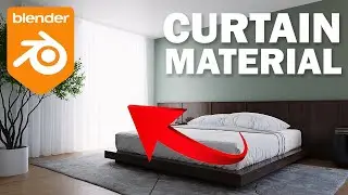 Photorealistic Material in Blender - CURTAIN