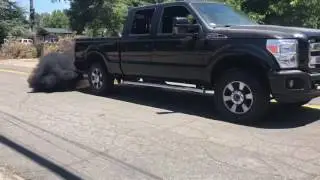 Ford F-250 6.7 powerstroke straight pipe